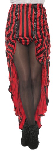 Steam punk skirt red - skirt, ad