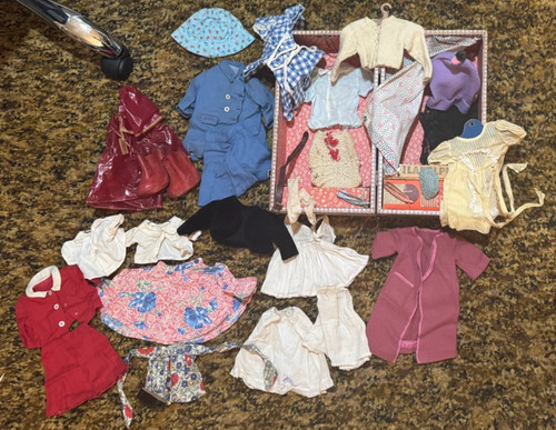 Steamer trunk little girl - w/, &